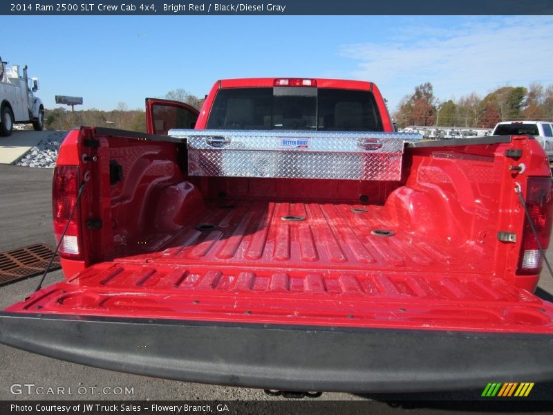 Bright Red / Black/Diesel Gray 2014 Ram 2500 SLT Crew Cab 4x4