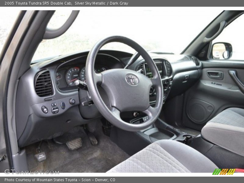 Silver Sky Metallic / Dark Gray 2005 Toyota Tundra SR5 Double Cab