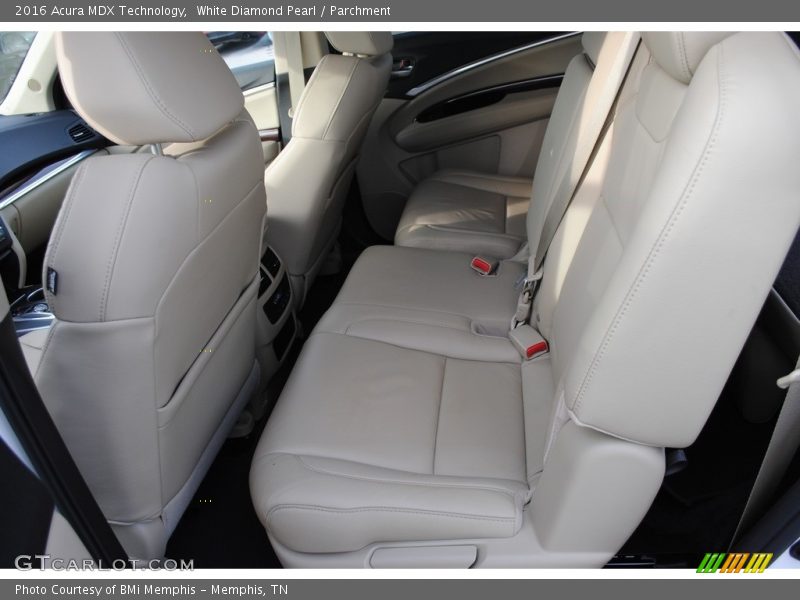 White Diamond Pearl / Parchment 2016 Acura MDX Technology