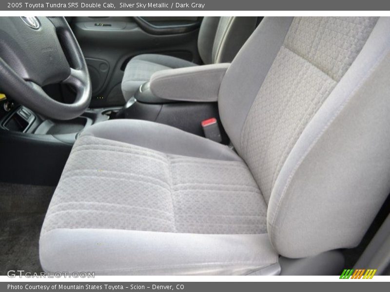 Silver Sky Metallic / Dark Gray 2005 Toyota Tundra SR5 Double Cab