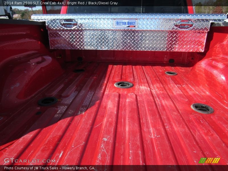 Bright Red / Black/Diesel Gray 2014 Ram 2500 SLT Crew Cab 4x4