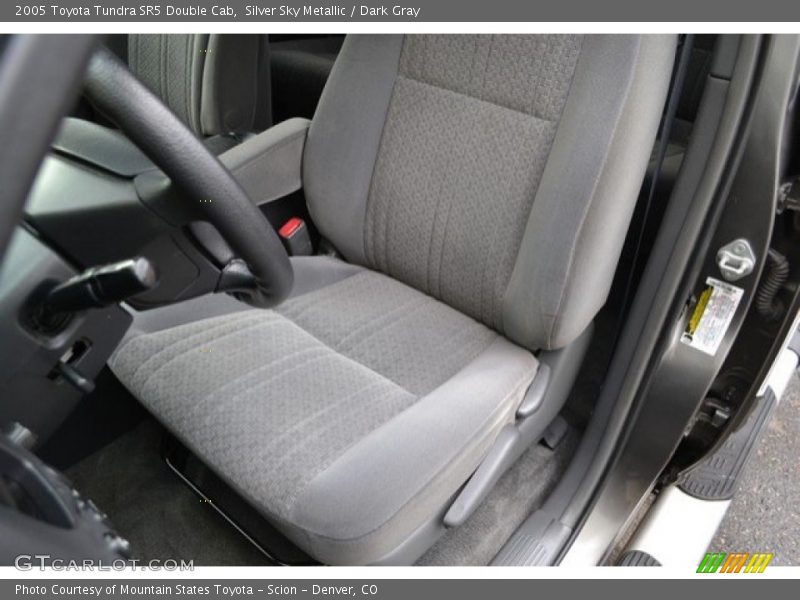 Silver Sky Metallic / Dark Gray 2005 Toyota Tundra SR5 Double Cab