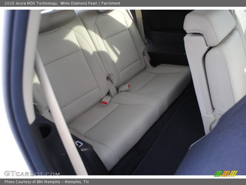 White Diamond Pearl / Parchment 2016 Acura MDX Technology