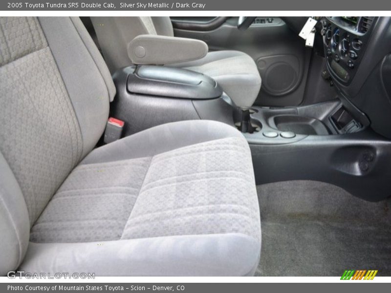 Silver Sky Metallic / Dark Gray 2005 Toyota Tundra SR5 Double Cab