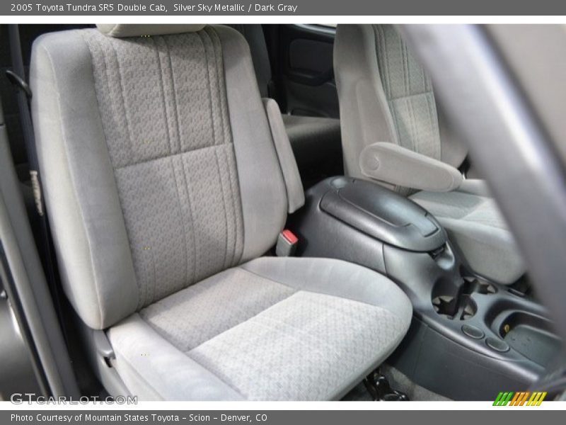 Silver Sky Metallic / Dark Gray 2005 Toyota Tundra SR5 Double Cab
