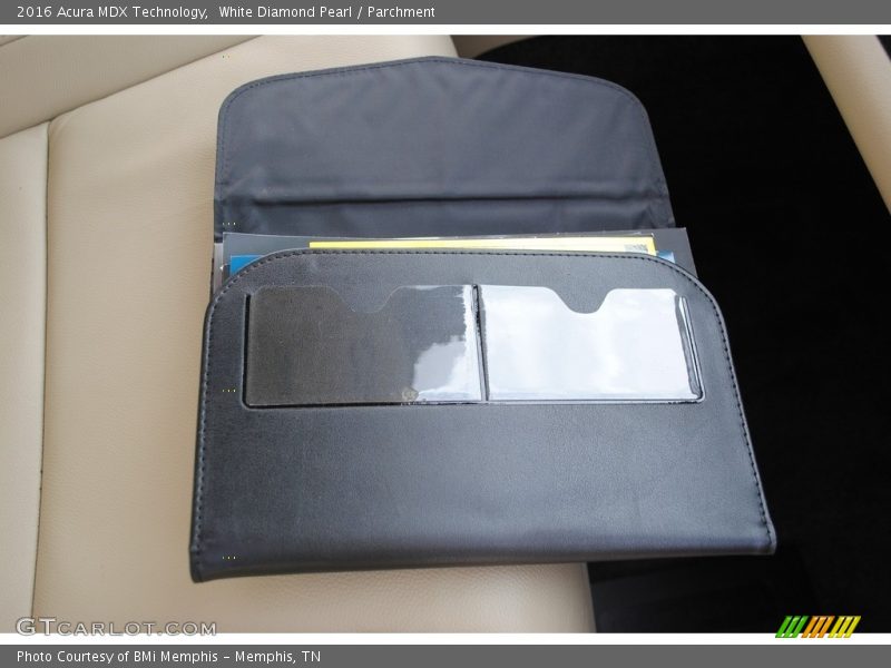 White Diamond Pearl / Parchment 2016 Acura MDX Technology