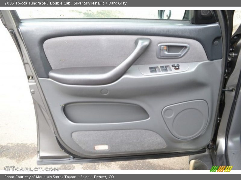 Silver Sky Metallic / Dark Gray 2005 Toyota Tundra SR5 Double Cab