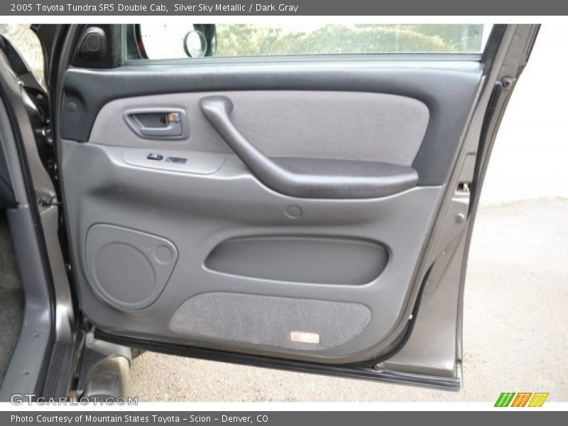 Silver Sky Metallic / Dark Gray 2005 Toyota Tundra SR5 Double Cab