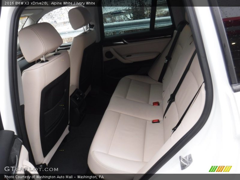 Alpine White / Ivory White 2016 BMW X3 xDrive28i