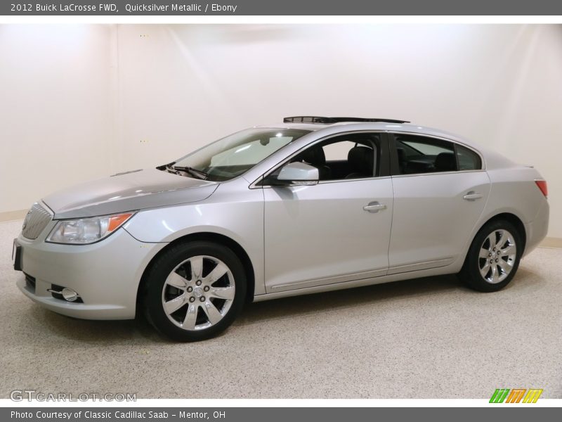 Quicksilver Metallic / Ebony 2012 Buick LaCrosse FWD