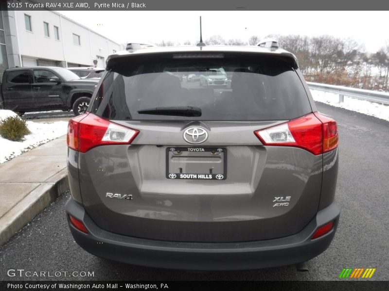 Pyrite Mica / Black 2015 Toyota RAV4 XLE AWD