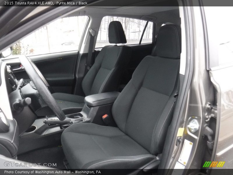 Pyrite Mica / Black 2015 Toyota RAV4 XLE AWD