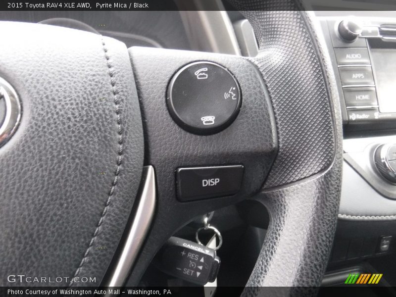 Pyrite Mica / Black 2015 Toyota RAV4 XLE AWD