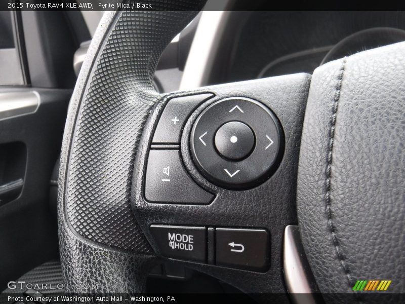 Pyrite Mica / Black 2015 Toyota RAV4 XLE AWD