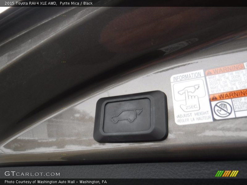Pyrite Mica / Black 2015 Toyota RAV4 XLE AWD