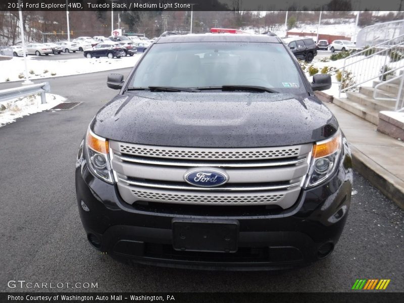 Tuxedo Black / Medium Light Stone 2014 Ford Explorer 4WD