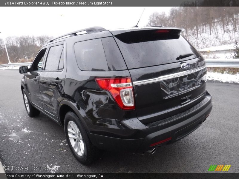 Tuxedo Black / Medium Light Stone 2014 Ford Explorer 4WD