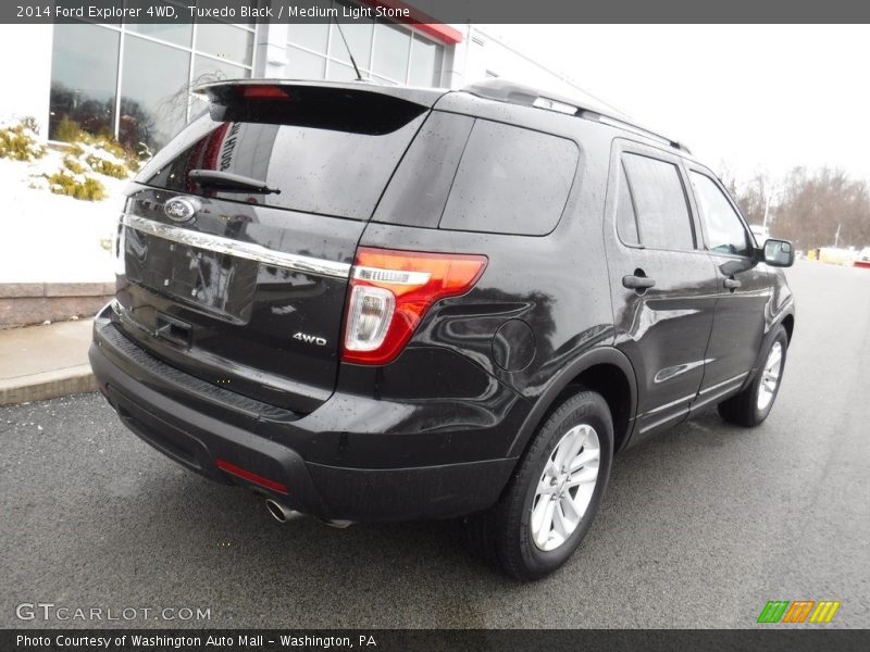 Tuxedo Black / Medium Light Stone 2014 Ford Explorer 4WD