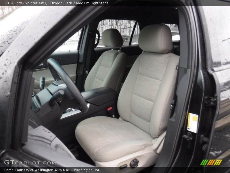 Tuxedo Black / Medium Light Stone 2014 Ford Explorer 4WD