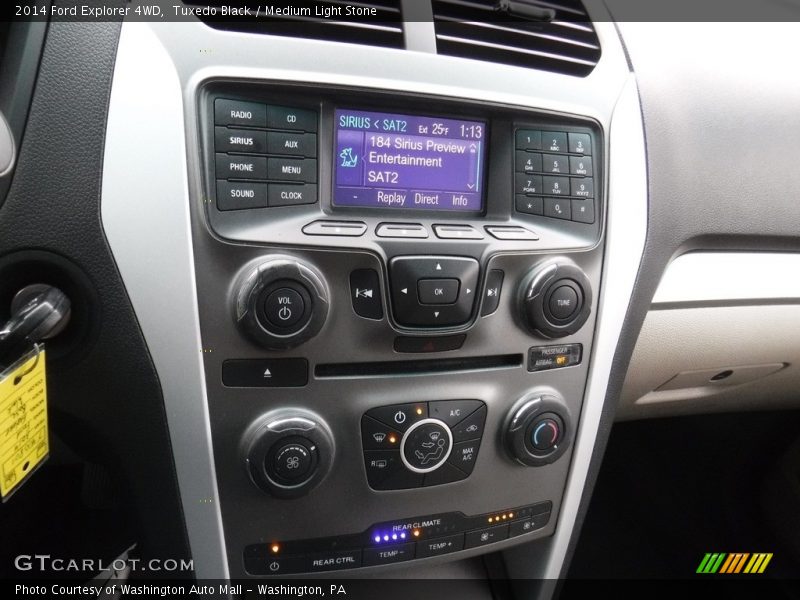 Tuxedo Black / Medium Light Stone 2014 Ford Explorer 4WD