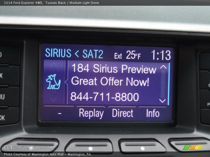 Tuxedo Black / Medium Light Stone 2014 Ford Explorer 4WD