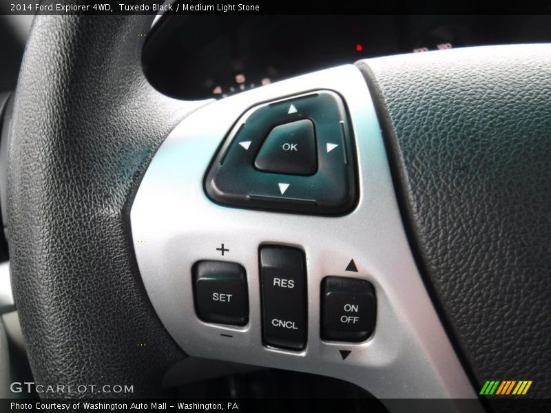 Tuxedo Black / Medium Light Stone 2014 Ford Explorer 4WD