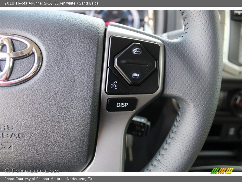 Super White / Sand Beige 2018 Toyota 4Runner SR5