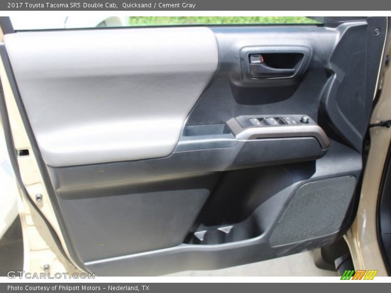 Quicksand / Cement Gray 2017 Toyota Tacoma SR5 Double Cab