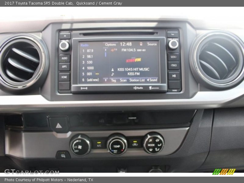 Quicksand / Cement Gray 2017 Toyota Tacoma SR5 Double Cab