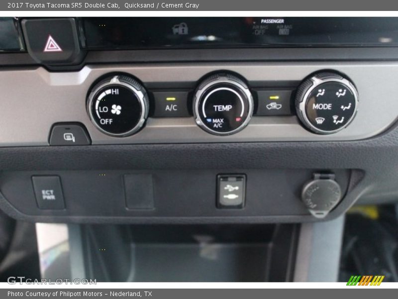 Quicksand / Cement Gray 2017 Toyota Tacoma SR5 Double Cab