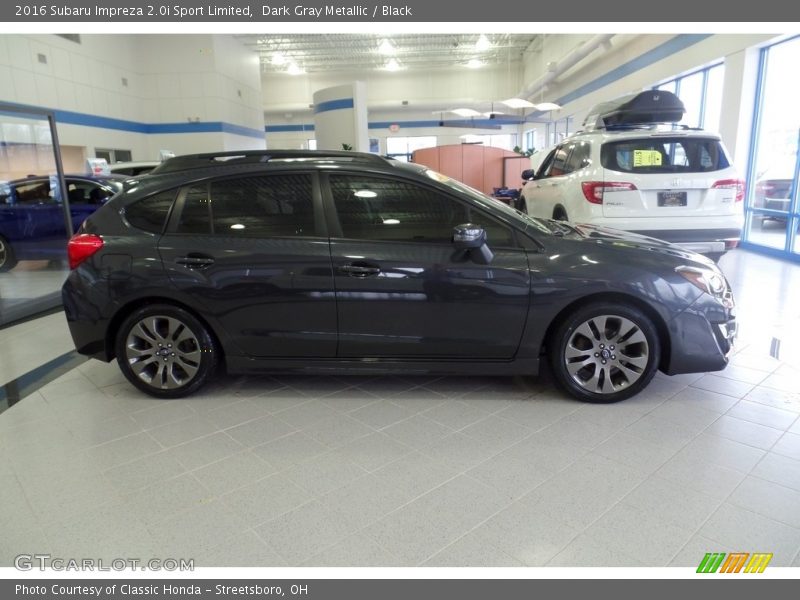 Dark Gray Metallic / Black 2016 Subaru Impreza 2.0i Sport Limited