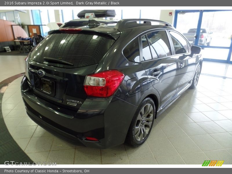 Dark Gray Metallic / Black 2016 Subaru Impreza 2.0i Sport Limited