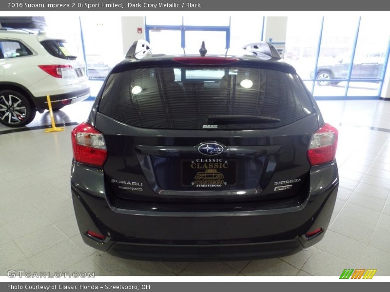 Dark Gray Metallic / Black 2016 Subaru Impreza 2.0i Sport Limited