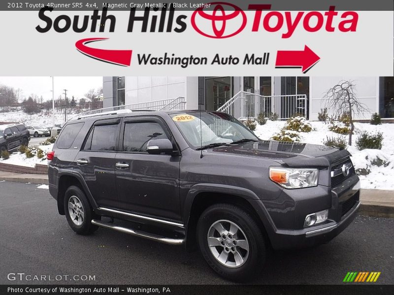 Magnetic Gray Metallic / Black Leather 2012 Toyota 4Runner SR5 4x4