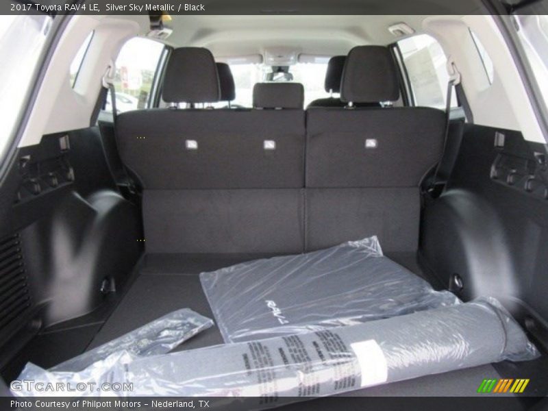 Silver Sky Metallic / Black 2017 Toyota RAV4 LE