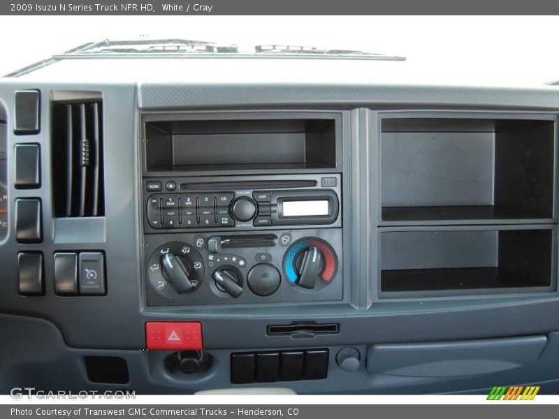 White / Gray 2009 Isuzu N Series Truck NPR HD