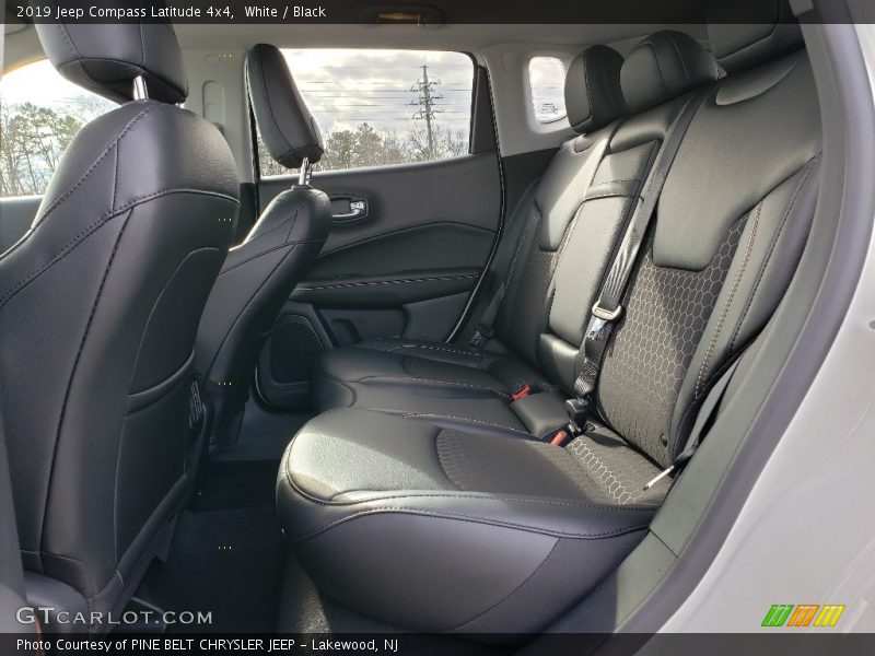 White / Black 2019 Jeep Compass Latitude 4x4