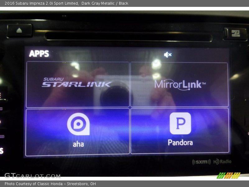 Dark Gray Metallic / Black 2016 Subaru Impreza 2.0i Sport Limited
