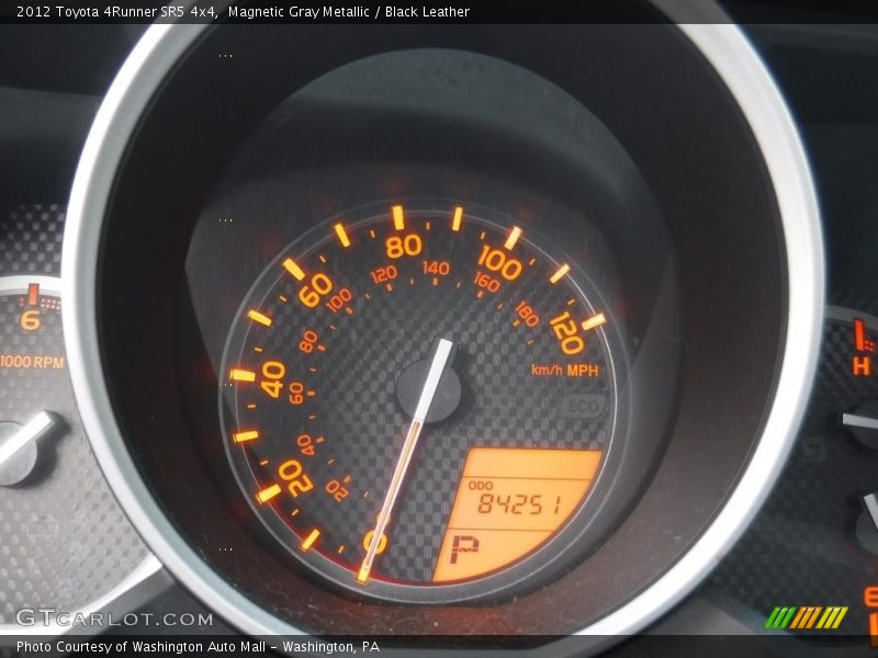 Magnetic Gray Metallic / Black Leather 2012 Toyota 4Runner SR5 4x4