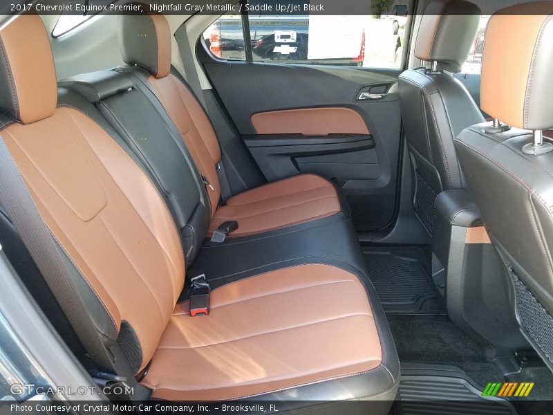 Nightfall Gray Metallic / Saddle Up/Jet Black 2017 Chevrolet Equinox Premier