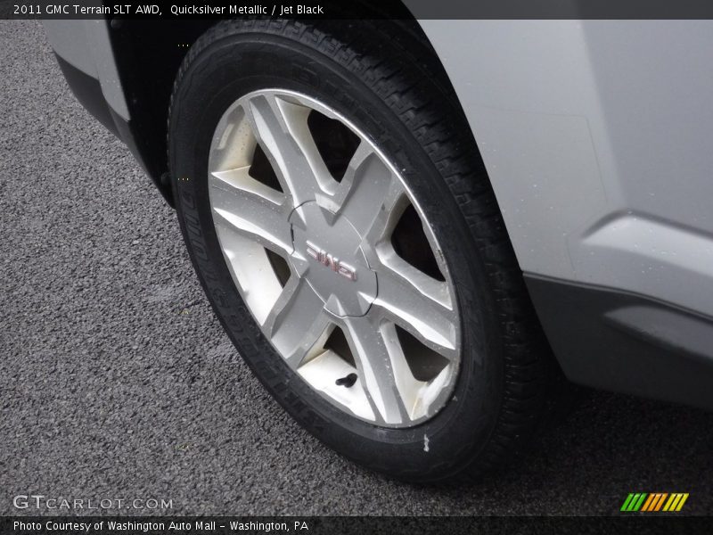 Quicksilver Metallic / Jet Black 2011 GMC Terrain SLT AWD