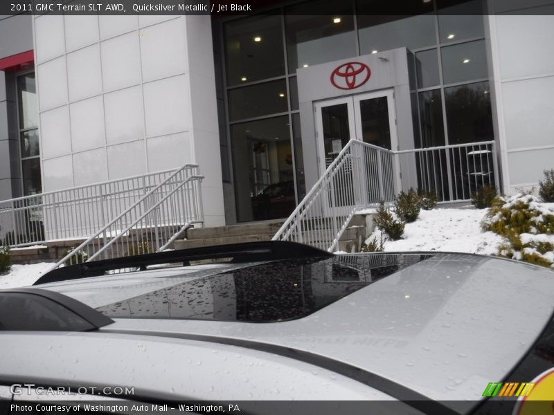Quicksilver Metallic / Jet Black 2011 GMC Terrain SLT AWD