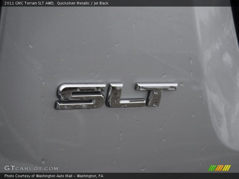 Quicksilver Metallic / Jet Black 2011 GMC Terrain SLT AWD