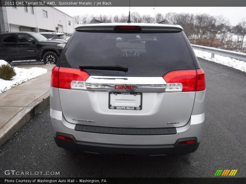 Quicksilver Metallic / Jet Black 2011 GMC Terrain SLT AWD