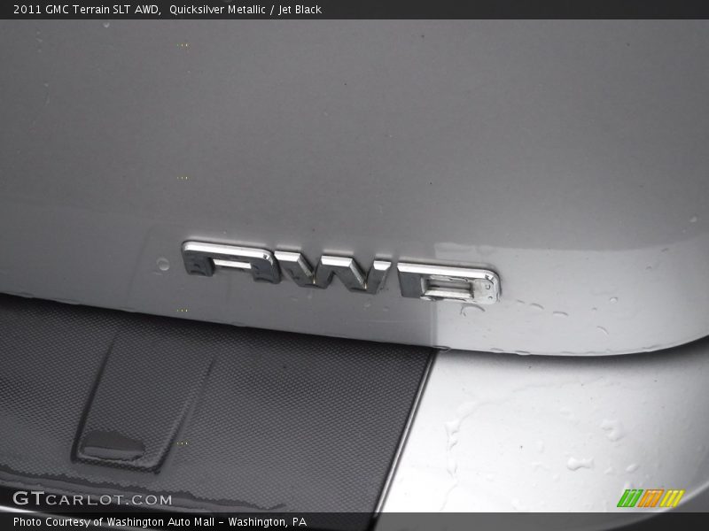 Quicksilver Metallic / Jet Black 2011 GMC Terrain SLT AWD