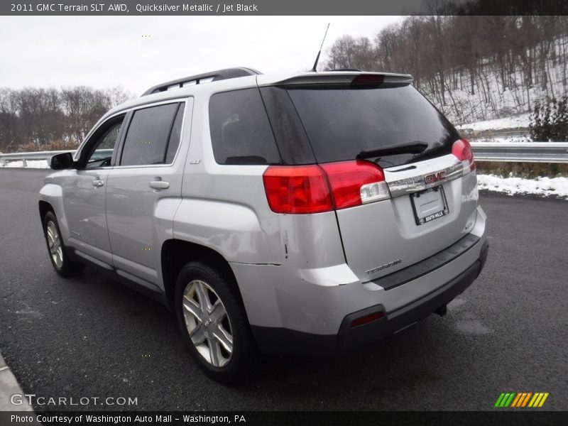 Quicksilver Metallic / Jet Black 2011 GMC Terrain SLT AWD