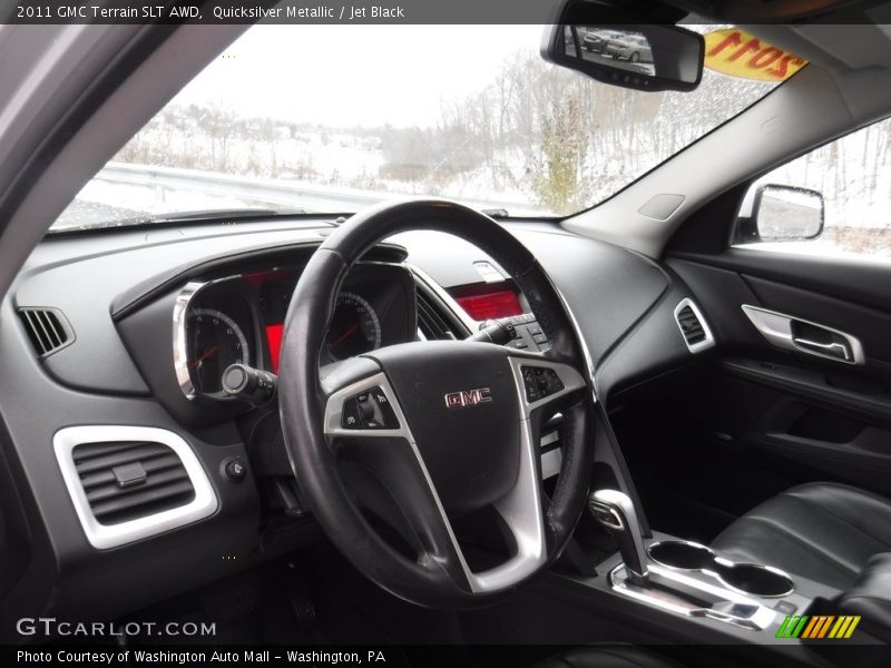 Quicksilver Metallic / Jet Black 2011 GMC Terrain SLT AWD