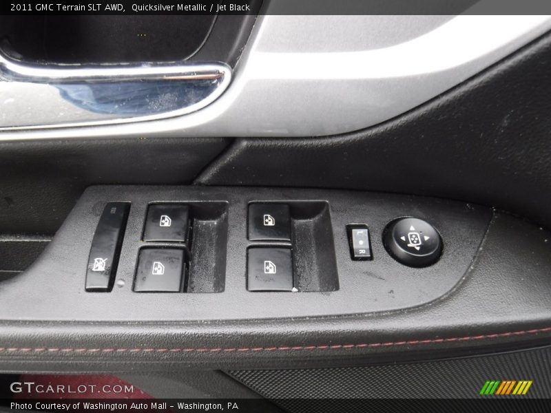 Quicksilver Metallic / Jet Black 2011 GMC Terrain SLT AWD