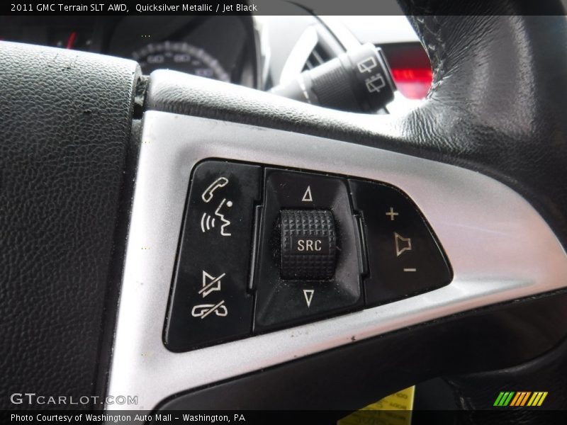 Quicksilver Metallic / Jet Black 2011 GMC Terrain SLT AWD