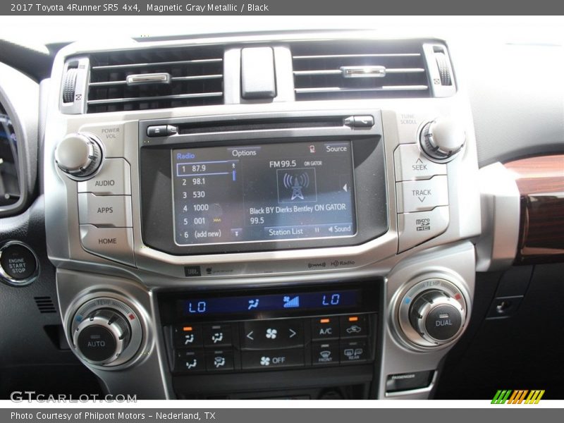 Magnetic Gray Metallic / Black 2017 Toyota 4Runner SR5 4x4